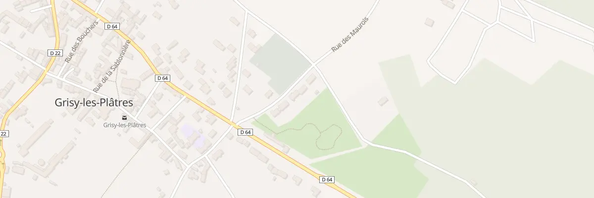 Plan du 18 Rue des Maurois à Grisy-les-Plâtres