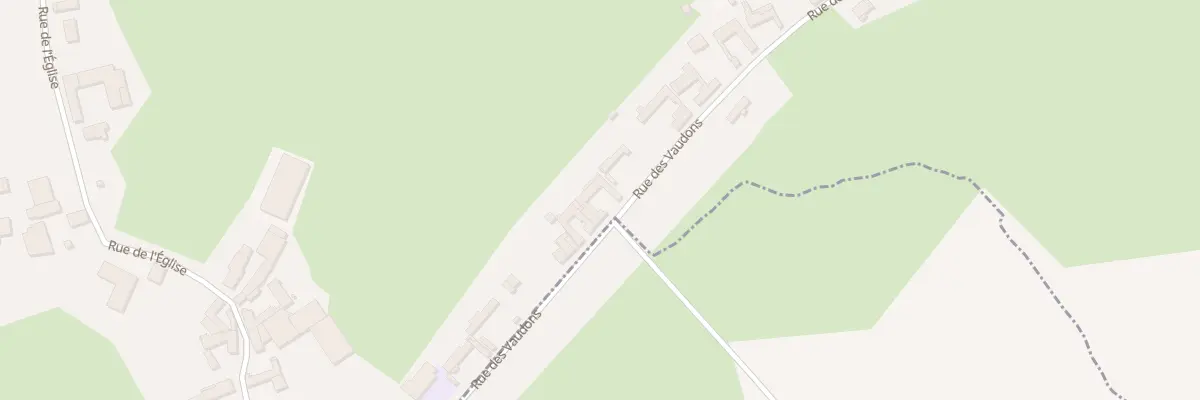 Plan du 20 Rue des Vaudons à Verchocq
