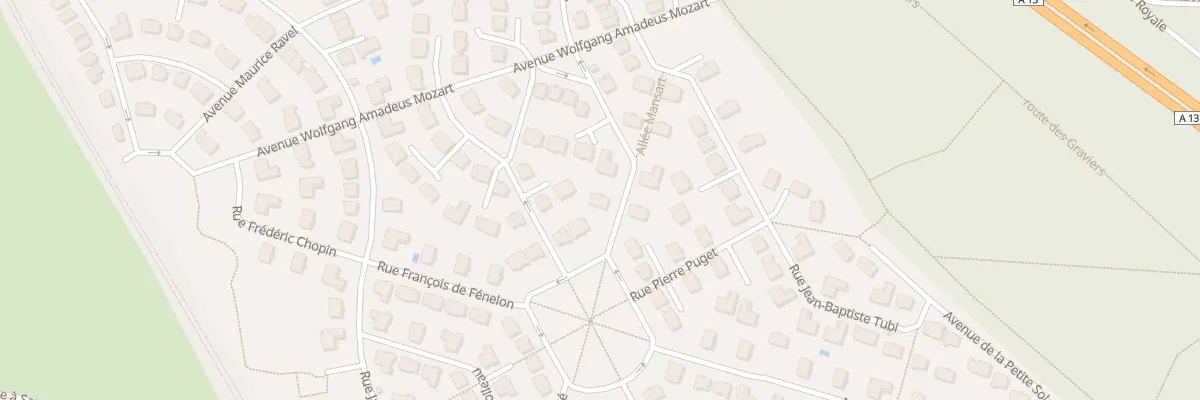 Plan du 2 Rue Louis le Vau à Noisy-le-Roi