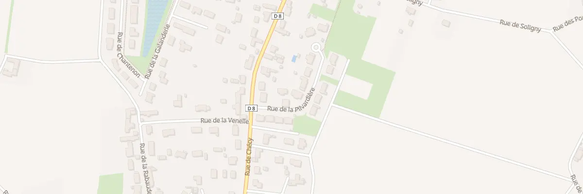 Plan du 3 Rue de la Pilvardière à Vennecy
