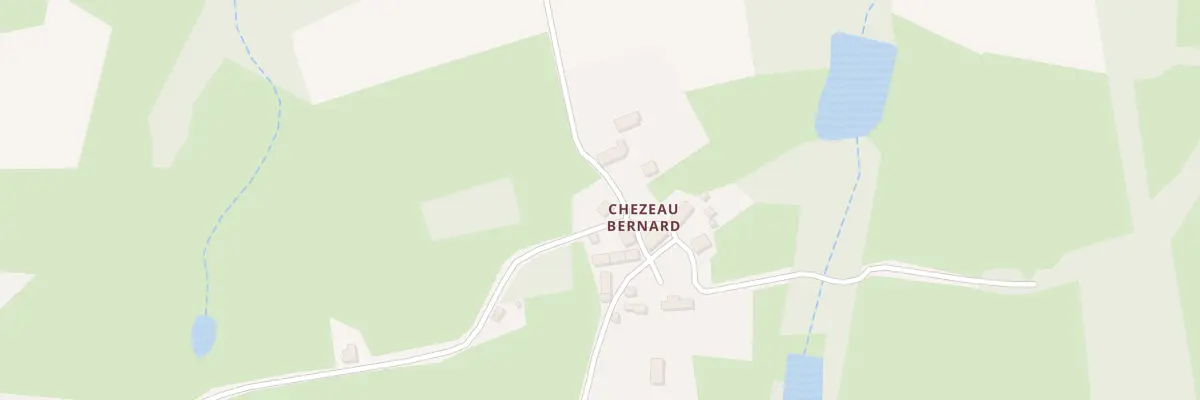 Plan du 5 Chezeau Bernard à Tercillat