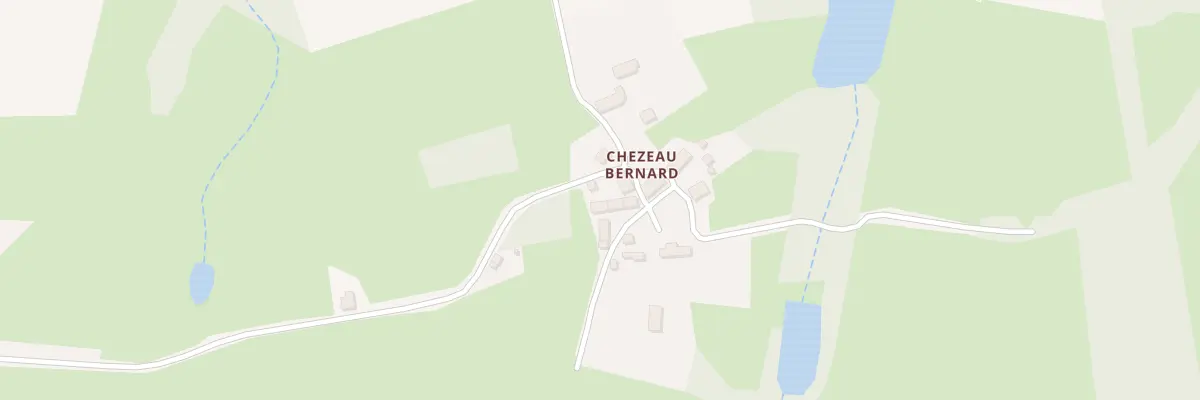 Plan du 4 Chezeau Bernard à Tercillat