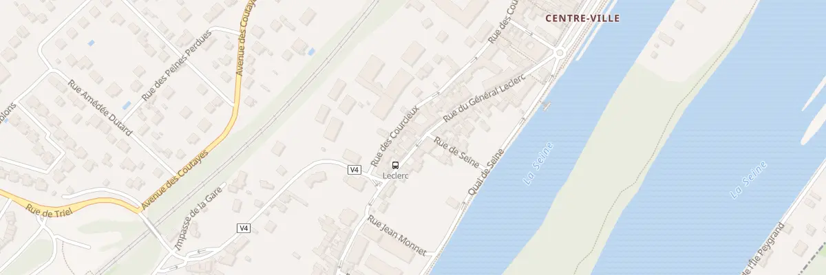 Plan du 26 Rue du Gen Leclerc à Andrésy