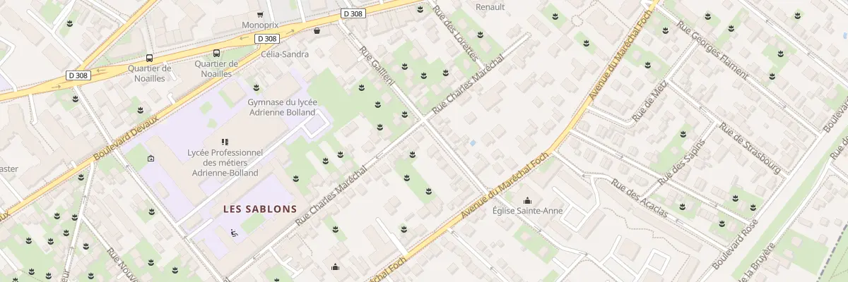Plan du 118 Rue Charles Maréchal à Poissy