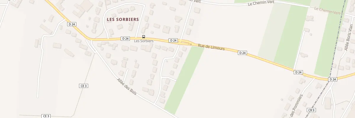 Plan du 12 Rue des Fromentins à Pecqueuse