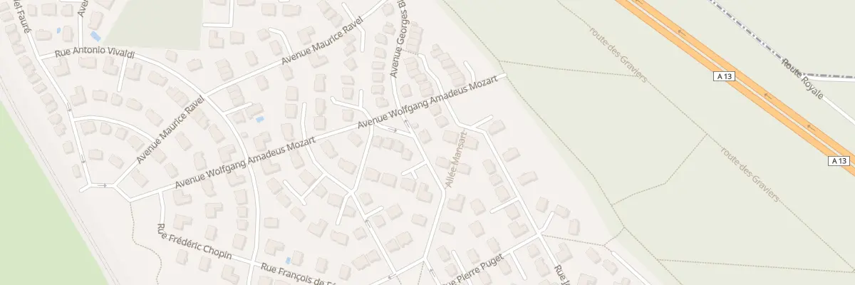Plan du 7 Rue Louis le Vau à Noisy-le-Roi