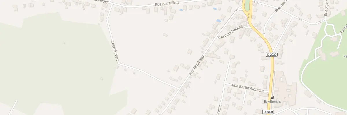 Plan du 42 Rue Mirabeau à Vierzon