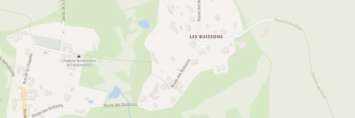 Plan du 29 Rte des Buissons à Milon-la-Chapelle