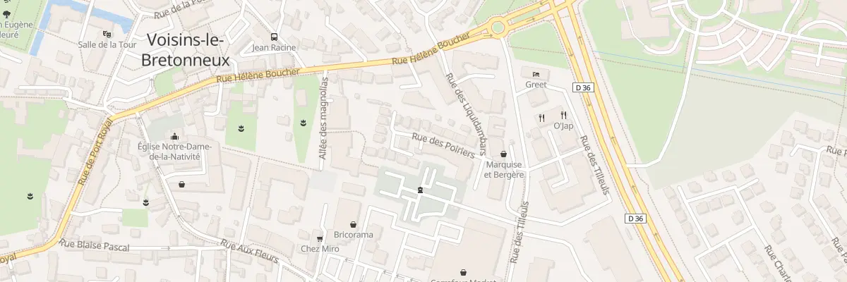 Plan du 1 Rue des Liquidambars à Voisins-le-Bretonneux