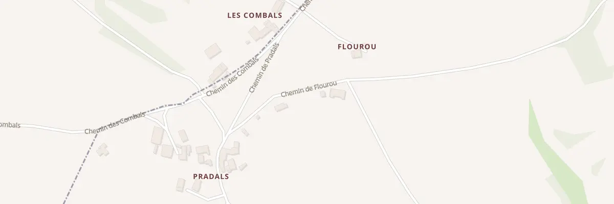 Plan du 21 Che de Flourou à Mailhoc
