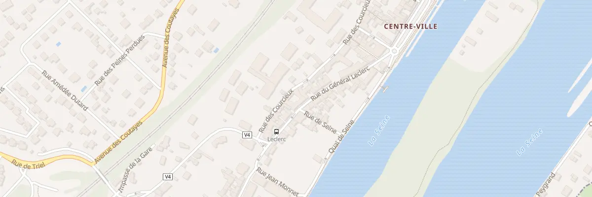 Plan du 22 Rue du Gen Leclerc à Andrésy