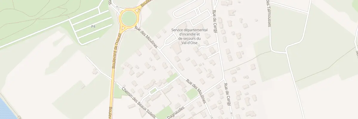 Plan du 31 Rue des Moulines à Neuville-sur-Oise