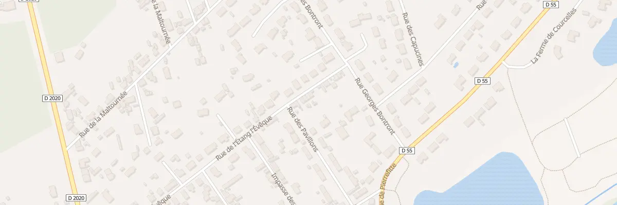 Plan du 44 Rue de l’Etang l’Evêque à Salbris