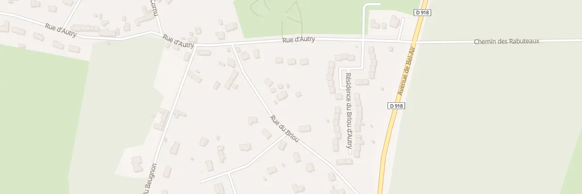 Plan du 16 Rue du Briou à Méreau