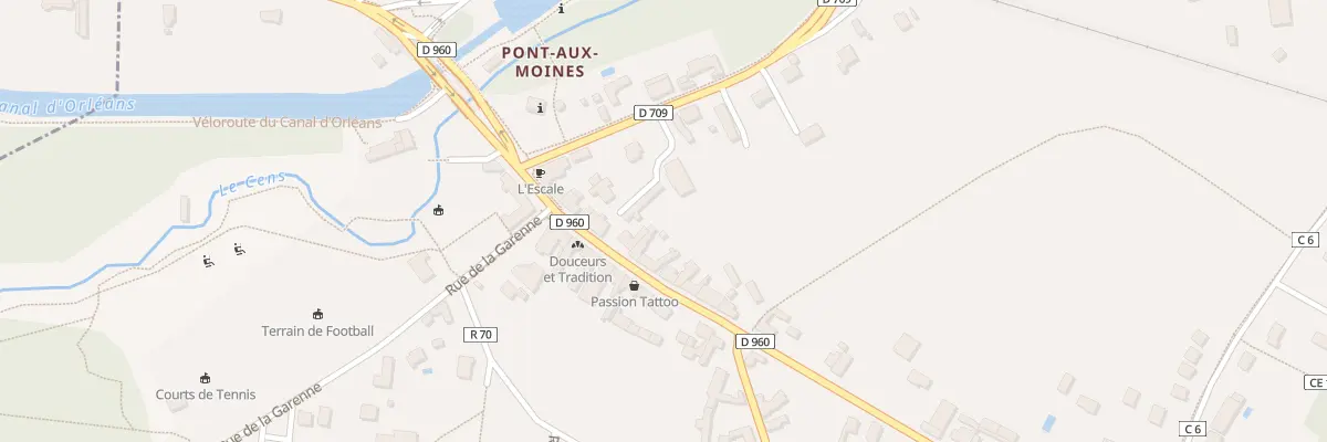 Plan du 461 Av de Pont-aux-Moines à Mardié