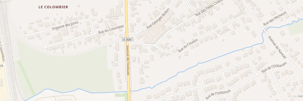 Plan du 4 Rue des Petits Champs à Salbris