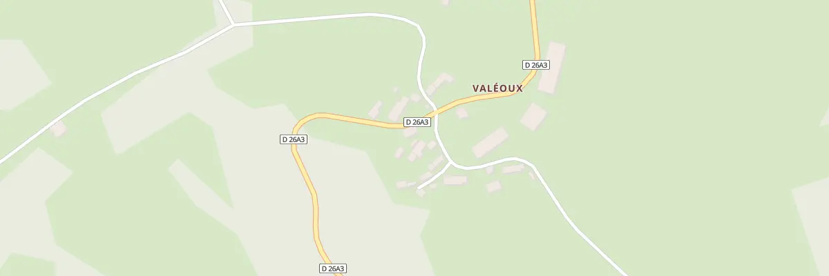 Plan du 5109 Valéoux à La Nouaille