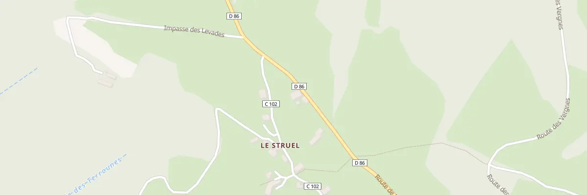 Plan du 5093 Les Truels à Prendeignes