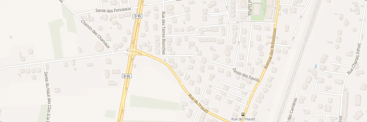 Plan du 2 Rue des Terres Blanches à Andrésy