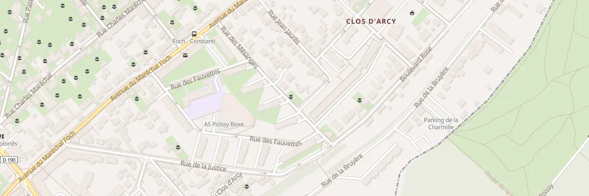 Plan du 27 Rue du Clos d’Arcy à Poissy