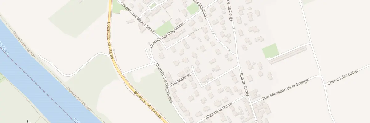 Plan du 16 Rue Maxime à Neuville-sur-Oise