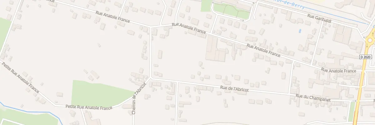 Plan du 63 Rue Anatole France à Vierzon