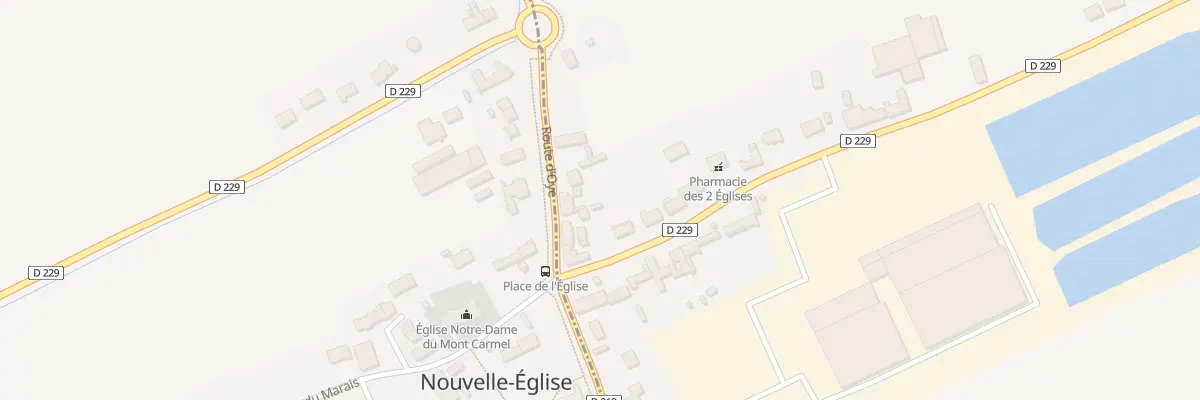 Plan du 50 Rue du Pont d’Oye à Vieille-Église