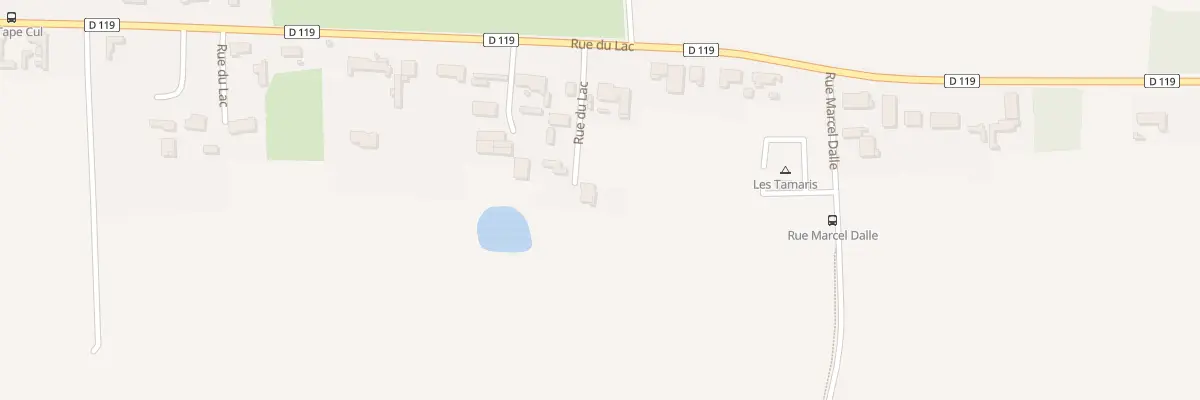 Plan du 1330 Rue du Lac à Oye-Plage