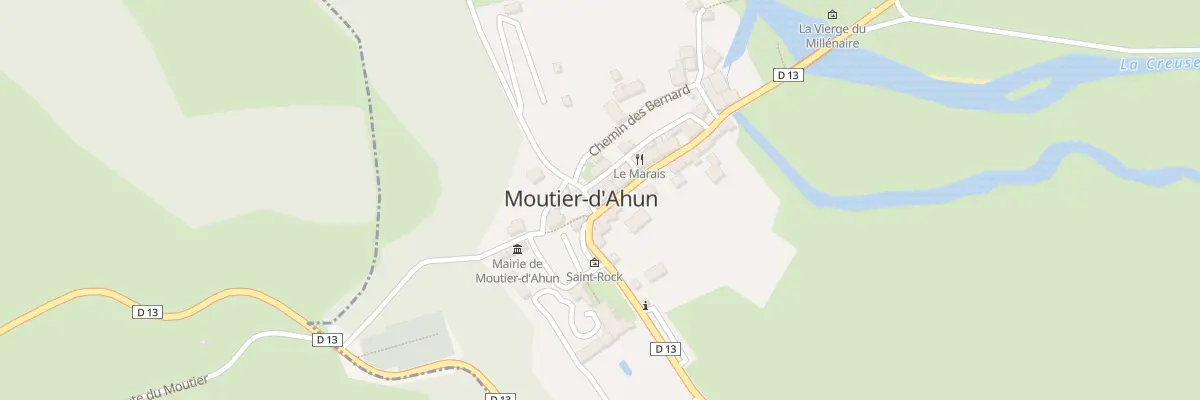 Plan du 32 Rue Simon Bauer à Moutier-d’Ahun