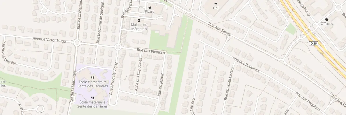 Plan du 1 Rue Jasmin à Voisins-le-Bretonneux