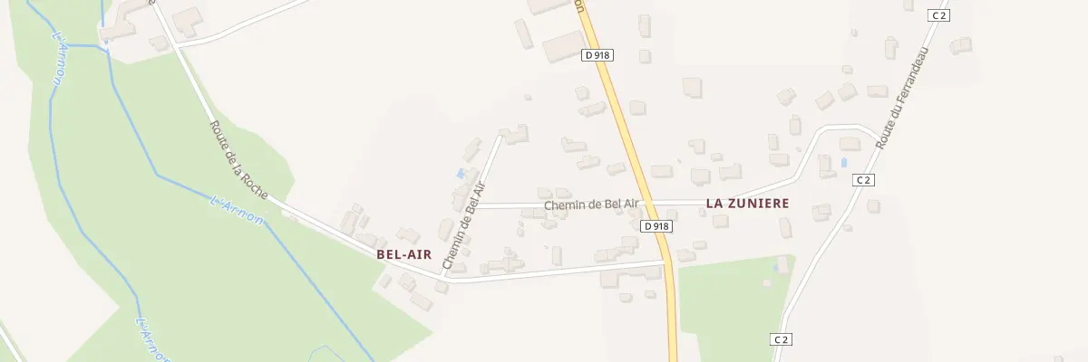 Plan du 8 Che de Bel Air à Lury-sur-Arnon