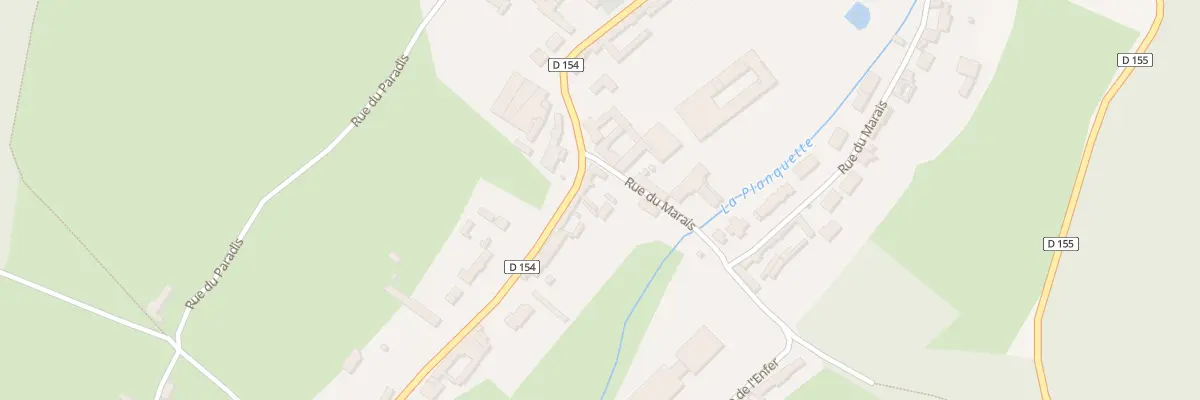 Plan du 33 Rue Georges Bernanos à Fressin