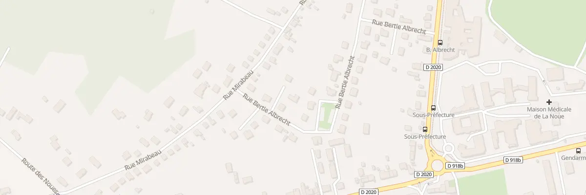 Plan du 36 Rue Bertie Albrecht à Vierzon