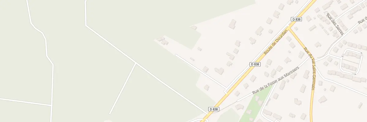 Plan du 66 Rte de Dourdan à Angervilliers