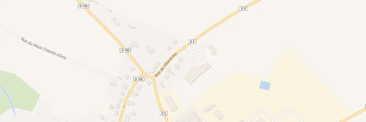 Plan du 10 Rue Max Perles à Hénonville