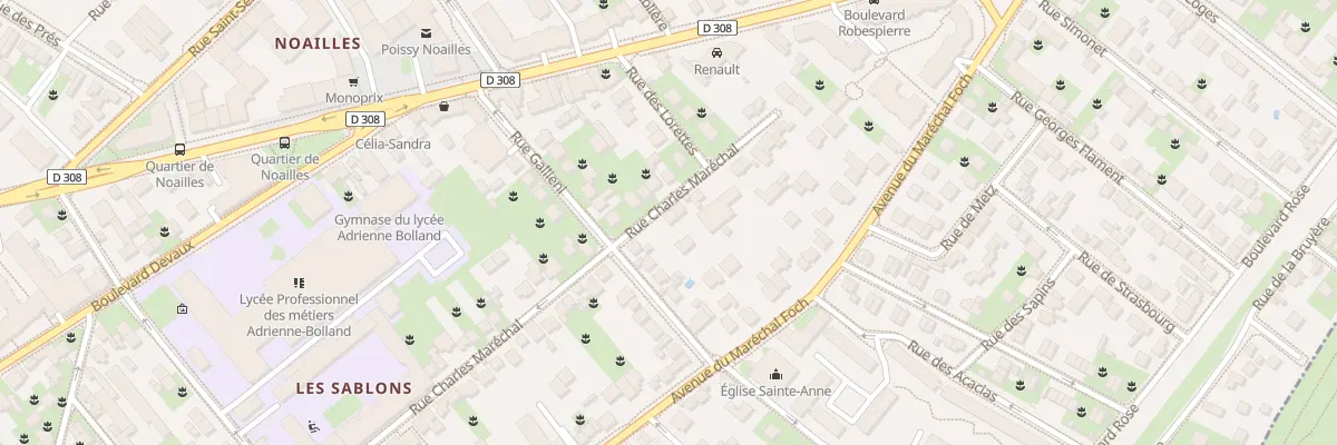 Plan du 122 Rue Charles Maréchal à Poissy