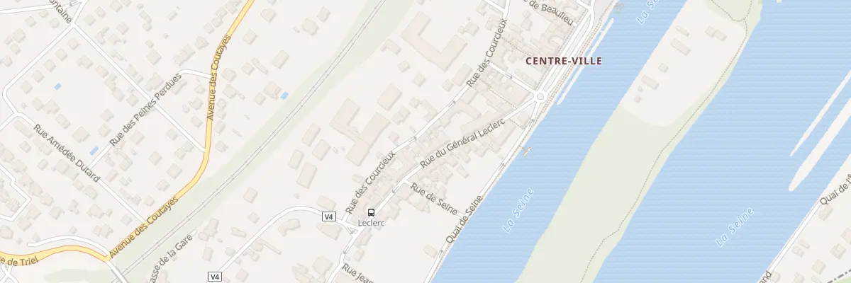 Plan du 14 Rue du Gen Leclerc à Andrésy