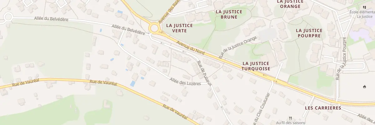 Plan du 17 Rue de Puiseux à Cergy