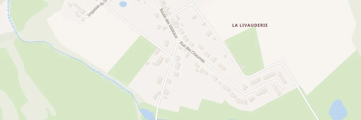 Plan du 19 Rte des Védeaux à Pruniers