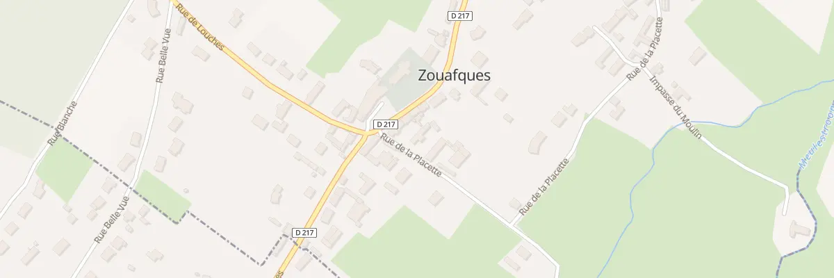 Plan du 1A Rue de la Placette à Zouafques