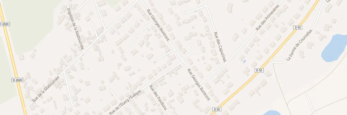 Plan du 59 Rue de l’Etang l’Evêque à Salbris