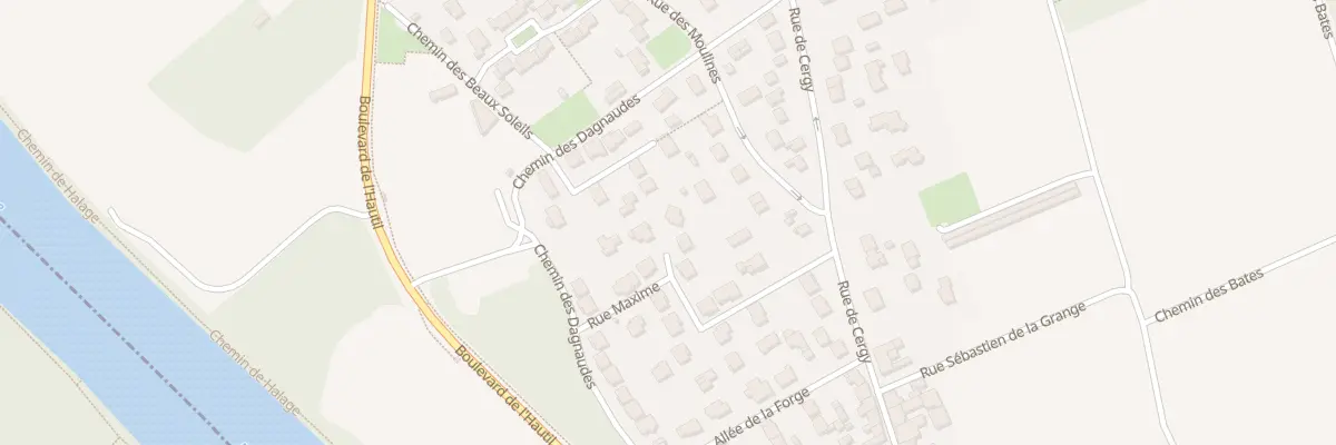 Plan du 14 Rue Maxime à Neuville-sur-Oise
