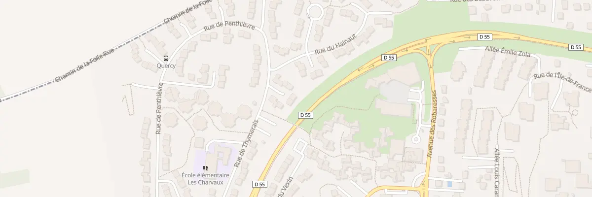 Plan du 4 All de Provence à Andrésy