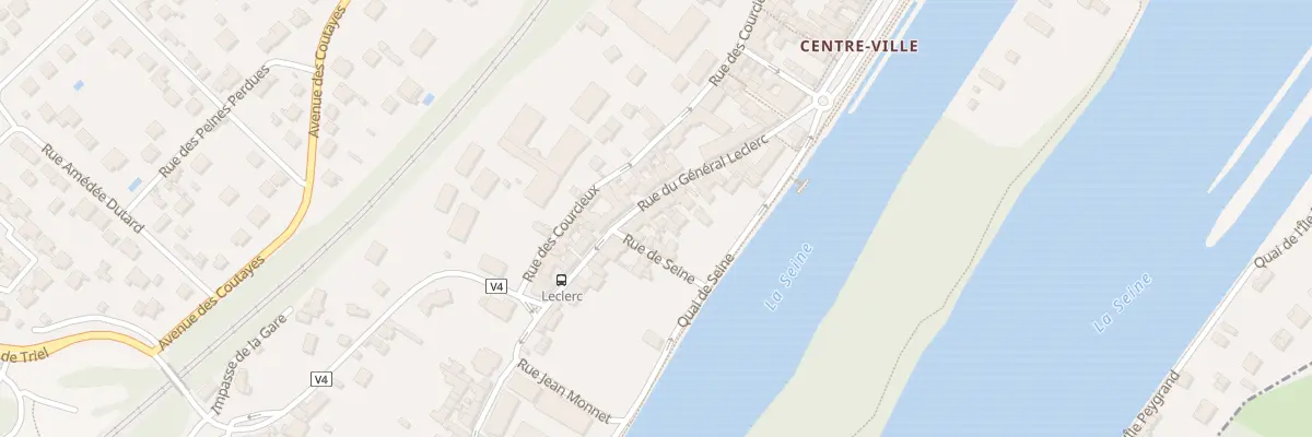 Plan du 15 Rue du Gen Leclerc à Andrésy