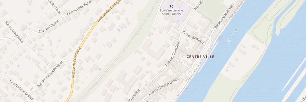 Plan du 42 Rue des Courcieux à Andrésy
