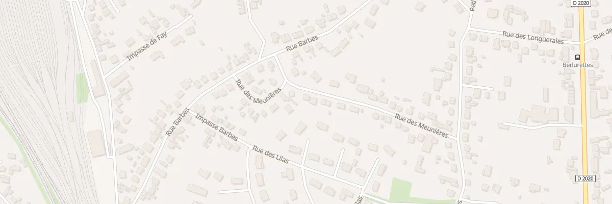 Plan du 27 Rue des Meunières à Vierzon