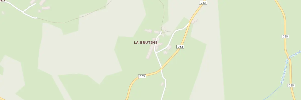 Plan du 7 La Brutine à Fransèches
