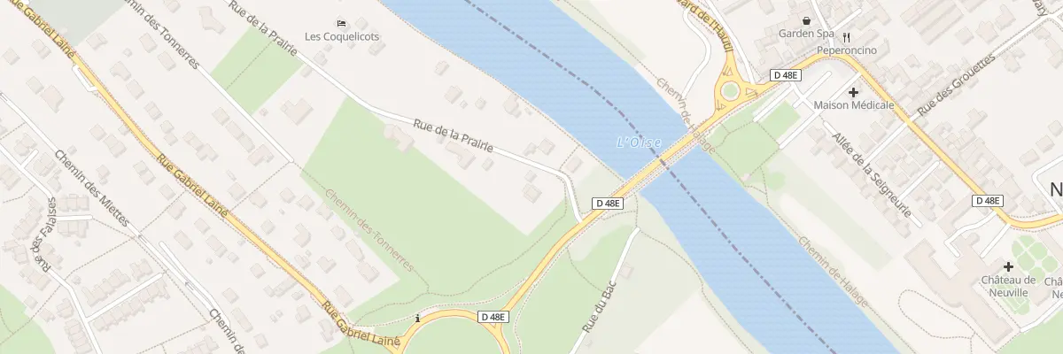 Plan du 3 Rue de la Prairie à Jouy-le-Moutier