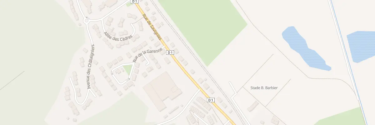 Plan du 128 Rue de Savignies à Beauvais