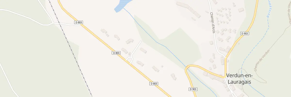 Plan du 3 Co de Mage à Verdun-en-Lauragais
